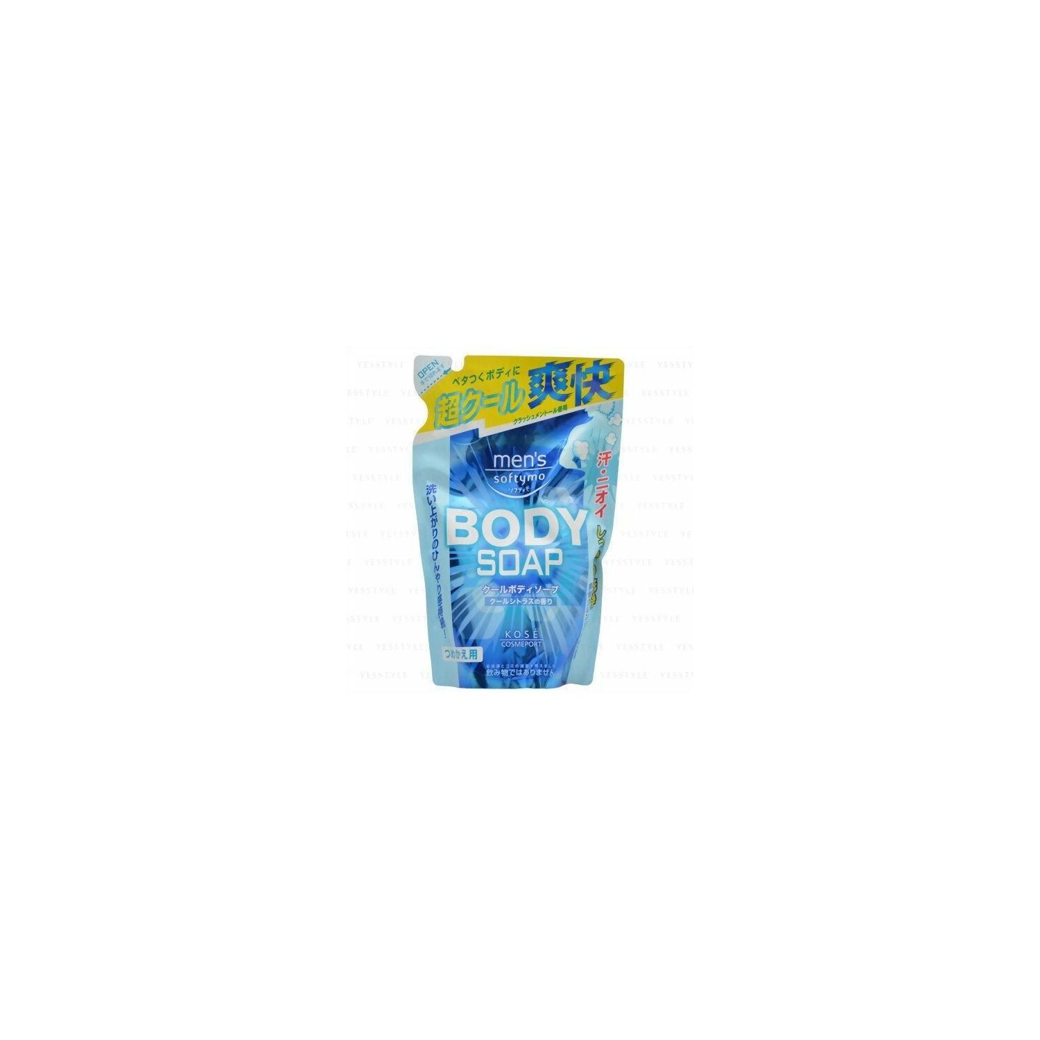 КОSE Softymo cool men's body soap