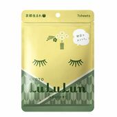 LuLuLun Ногоон цайны үнэртэй арьс чангалах маск хайрцагтай 5 уут