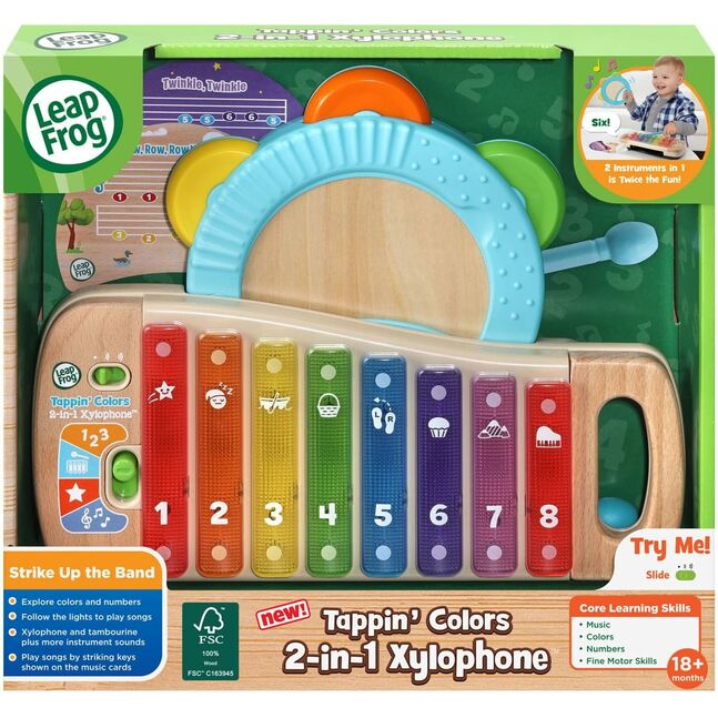LEAPFROG Tappin' Colors 2-In-1 Xylophone