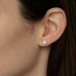 Алмаазан ээмэг (moissanite daimond)