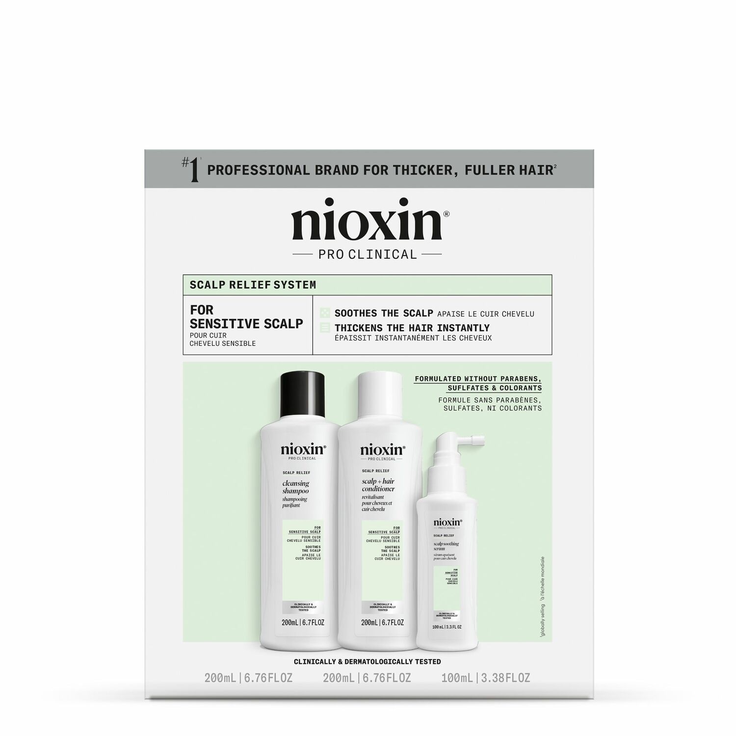 NIOXIN SCALP RELIEF Kit 200ML