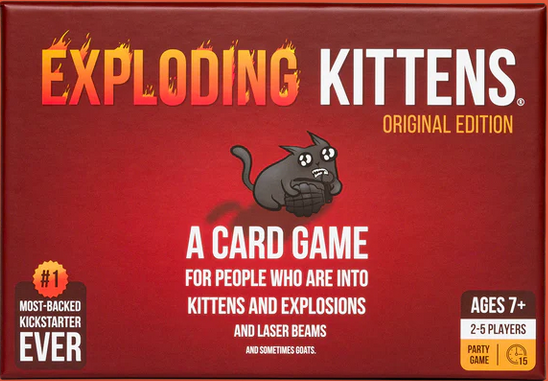 Exploding kittens - картан тоглоом