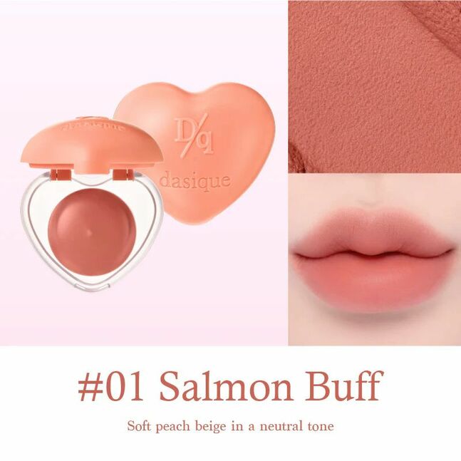 DASIQUE Souffle Color Pot 01. Salmon buff