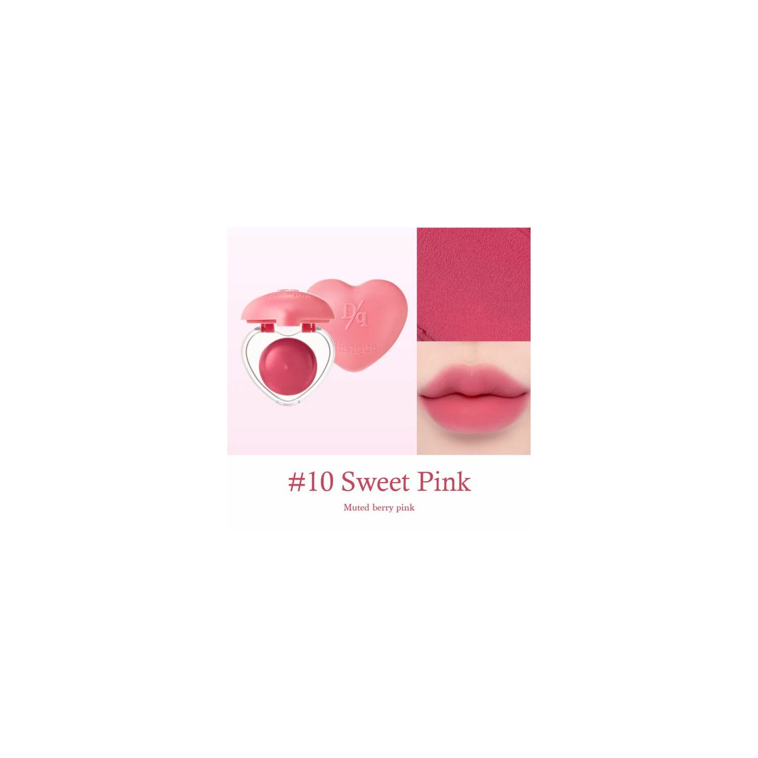 DASIQUE Souffle Color Pot 10.Sweet pink