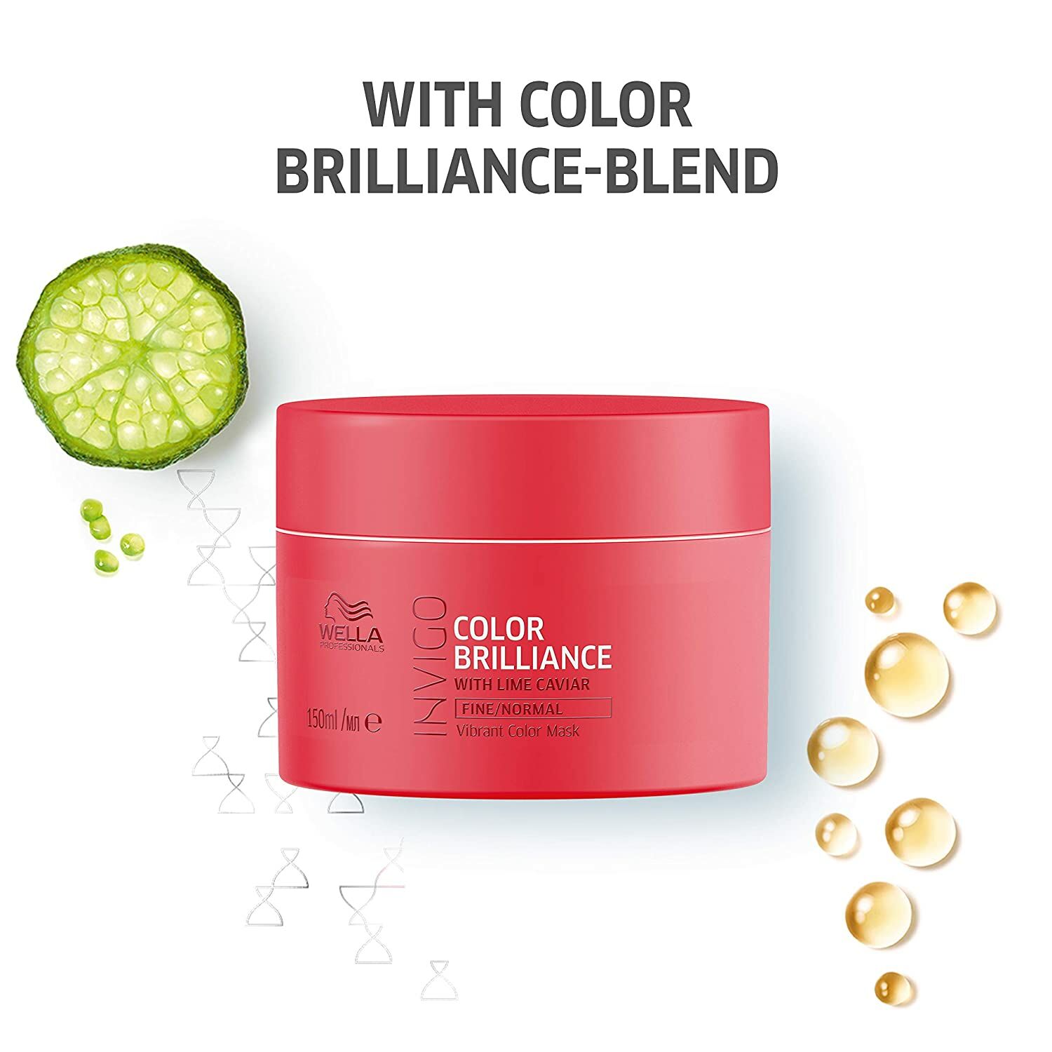 WELLA COLOR BRILLIANCE БУДАГТАЙ ҮСНИЙ ТЭЖЭЭЛИЙН МАСК 150МЛ