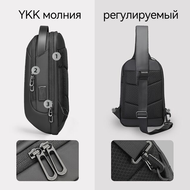 Мини-рюкзак Mark Ryden MR7918, сумка через плечо, мужской