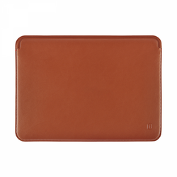 Wiwu Skin Pro Platinum Tech Leather Sleeve for Macbook Air 13.6'' Brown