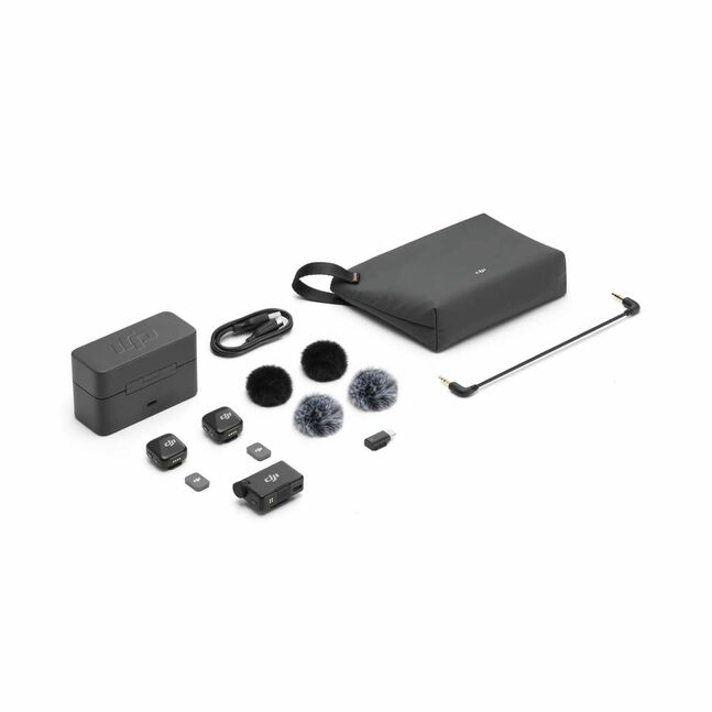 DJI Mic Mini (2TX + 1TX + Charging Case)