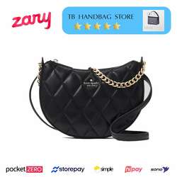 New kate spade carey zip top crossbody quilted smooth leather