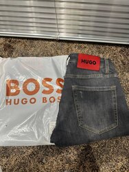 Hugo jeans- dark grey