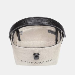 Longchamp essential xs bucket bag (canvas)