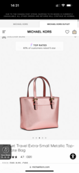 Michael kors tote bag