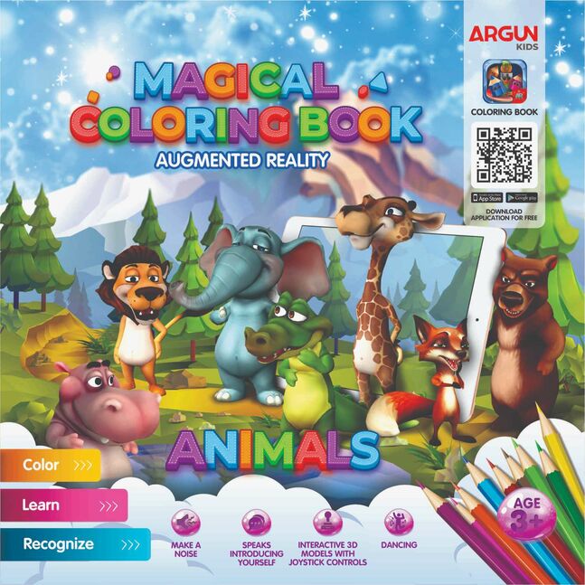 " animals " буддаг ном англи / ar технологиор баяжуулсан /