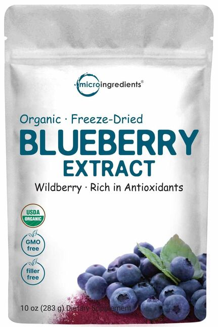 Blueberry powder
