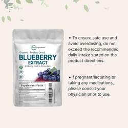 Blueberry powder