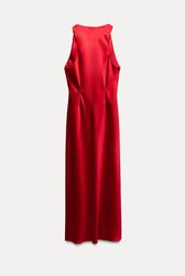 Zara сатин дрэсс