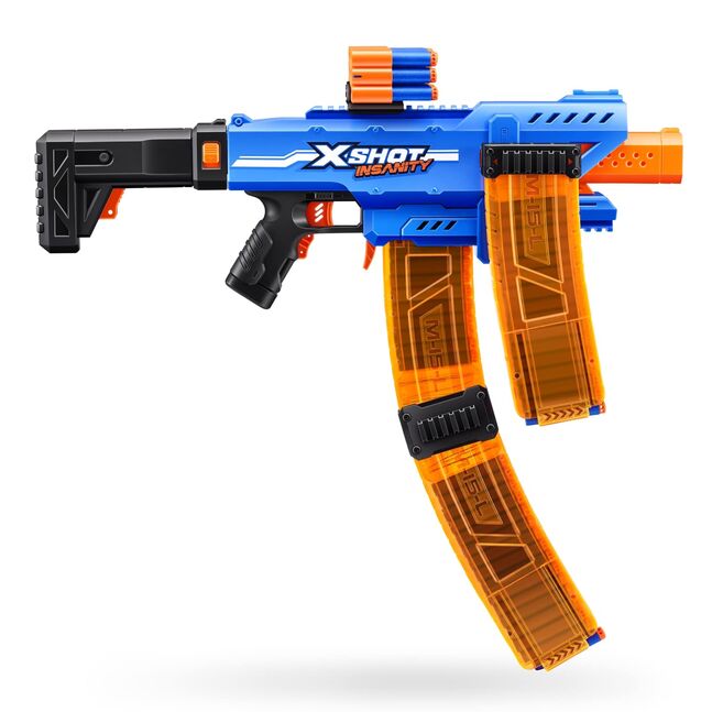 36786 X-SHOT Insanity S1 Motorised Clip Blaster/72ш сум/