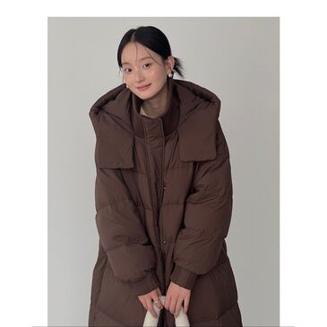 Winter long puffer jacket