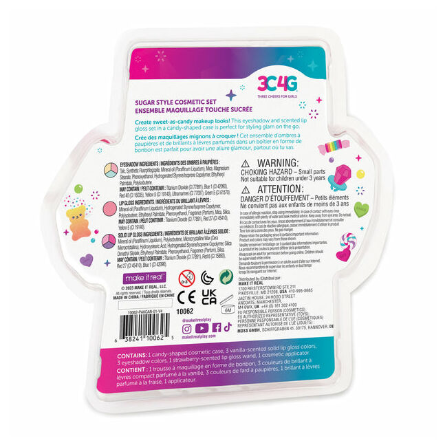 10062 3C4G Sugar Style Cosmetic Set