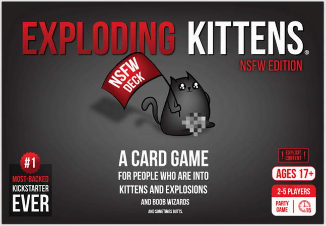 Exploding kittens - картан тоглоом / +18 /