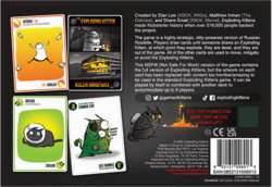 Exploding kittens - картан тоглоом / +18 /