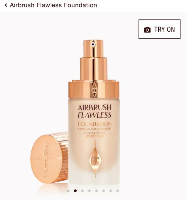 Charlotte tilbury airbrush flawless foundation