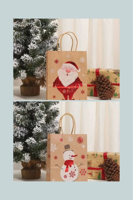 Шинэ жилийн чимэглэлтэй бэлгийн уут