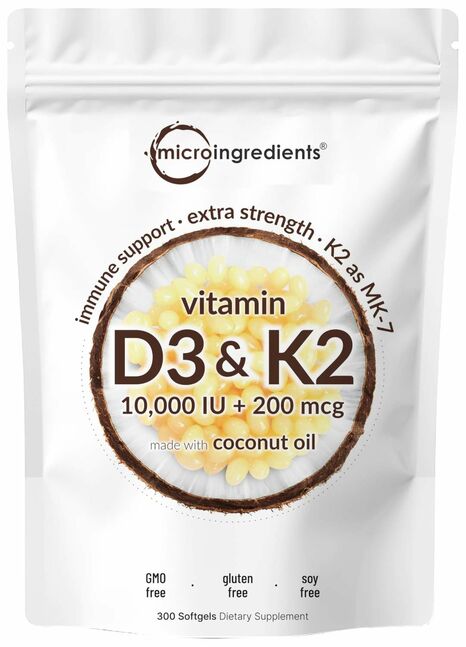 Microingredients 10,000iu d3+k2