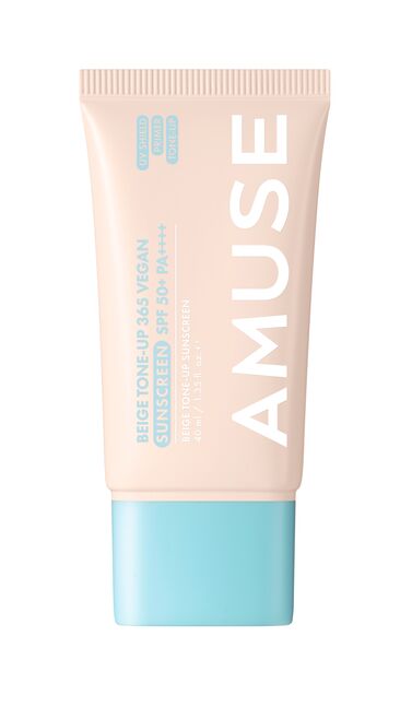 AMUSE BEIGE TONE UP 365 VEGAN SUNSCREEN SPF 50+ PA++++