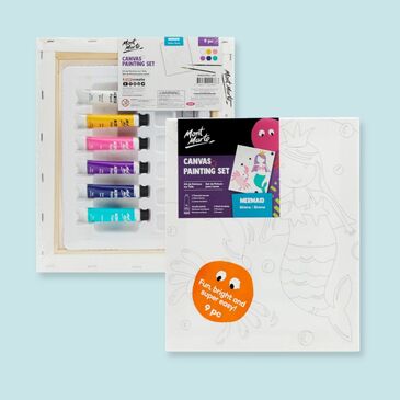MM Kids Paint Me Set 9pce - Mermaid