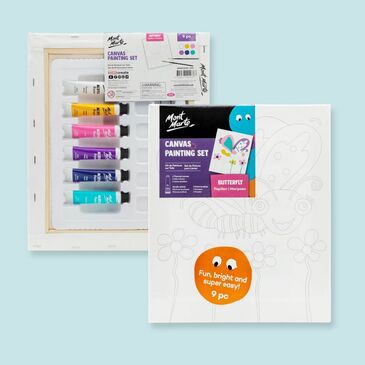 MM Kids Paint Me Set 9pce - Butterfly