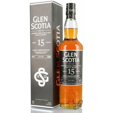 Glen Scotia 15YO Single Malt Scotch Whisky 46% 0.7L