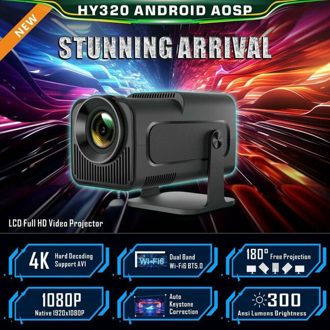 Hy320 mini projector
