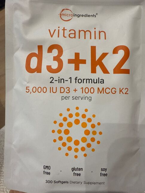 Microingredients 5000iu d3+k2