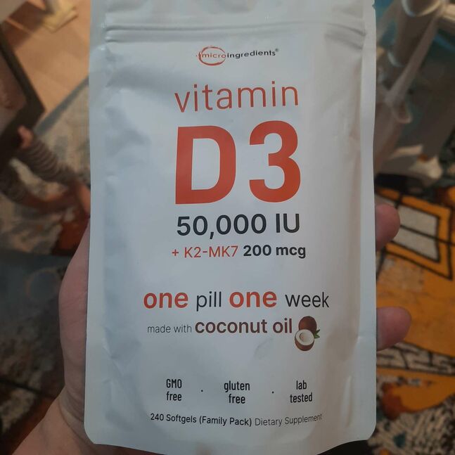 Microingredients 50000iu d3+k2