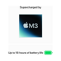 Macbook Air M3 2024 8GB 256GB SSD 13" Liquid Retina Silver LLA New