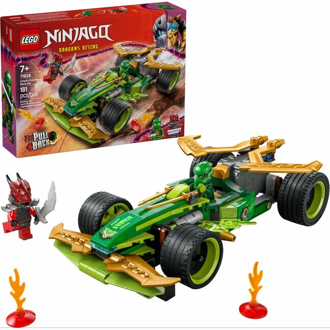 71828 LEGO Ninjago Lloyd's Pull-Back Race Car      