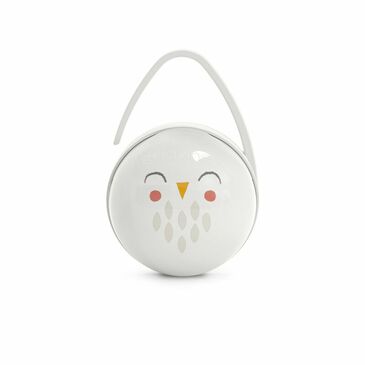 SUAVINEX DUO SOOTHER HOLDER OWL - BONHOMIA BEIGE L3