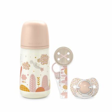 SUAVINEX SET 270ML BOTTLE + SOOTHER PHYS SXP SILIC 0-6M - DREAM PK L3