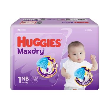 Huggies Maxdry  №1 NB-68 3-4.5кг хүүхдийн живх №68