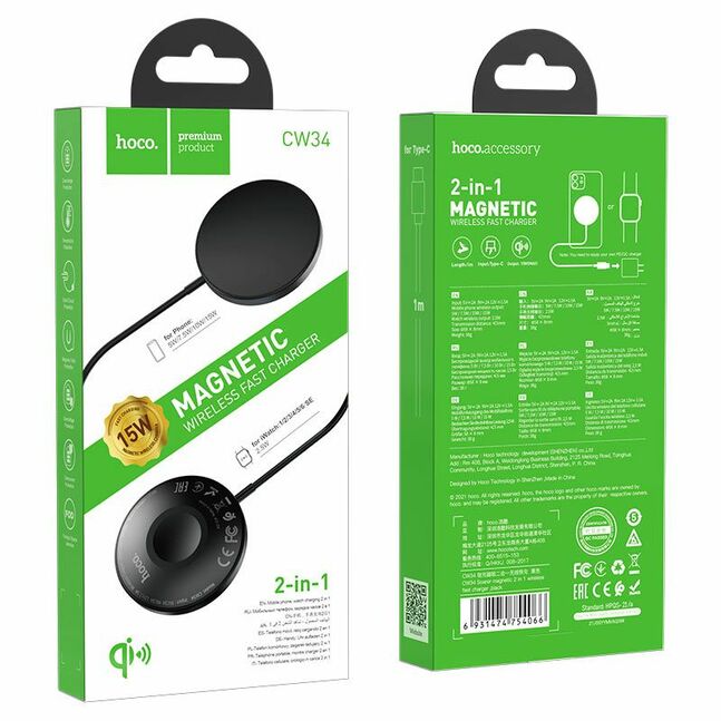 Утасгүй цэнэглэгч CW34