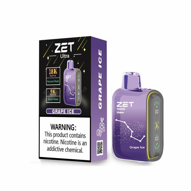 Zet 18000 - grape ice