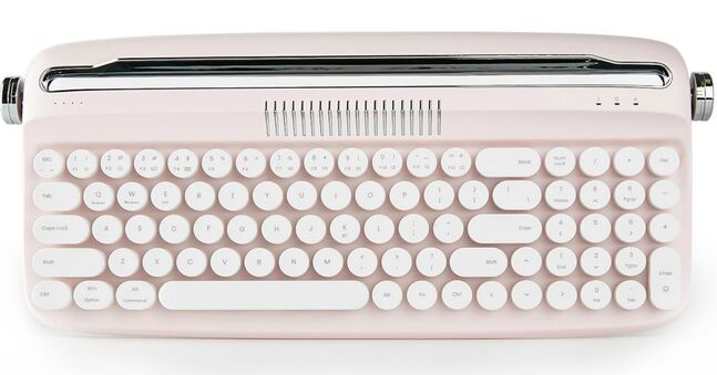 Retro mini bluetooth keyboard