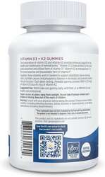 Nordic naturals vitamin d3 + k2 gummies, анар - 60 ш gummies