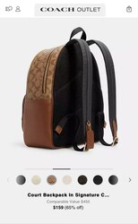 Coach backbag