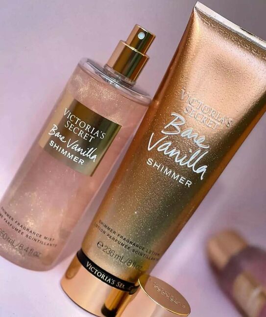 Victoria's secret bare vanilla mist+lotion set 