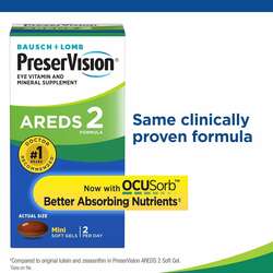 Preservision areds 2 eye vitamin & mineral supplement 210ш