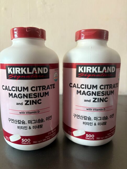 Calcium magnesium zinc dvitamin 