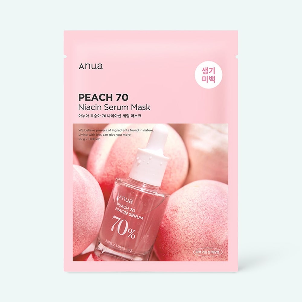 ANUA PEACH NIACIN SERUM MASK 25G