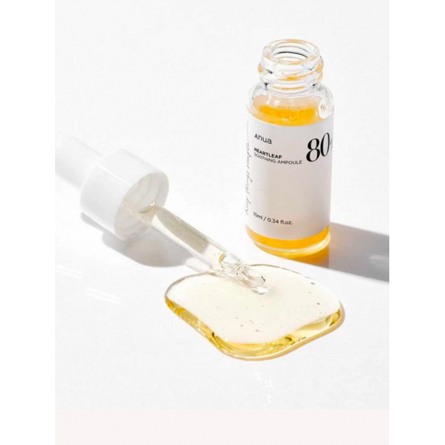 ANUA MINI HEARTLEAF 80% SOOTHING AMPOULE 10ML